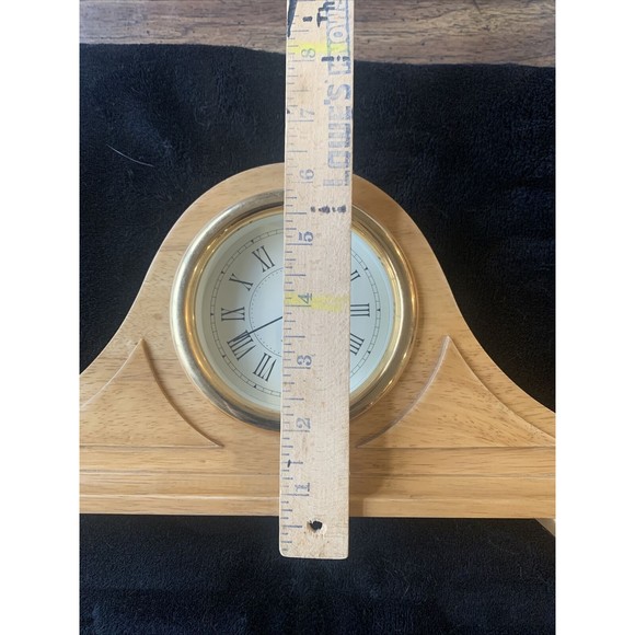 Westclox Desk/Mantle Clock, Light Wood Color, Quartz, Never Used, WORKS - Picture 6 of 6